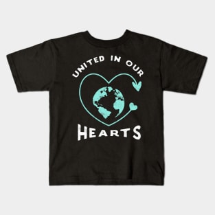 United in our hearts. Kids T-Shirt